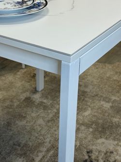 Стол KENNER LK900 белый/керамика GLORIA WHITE