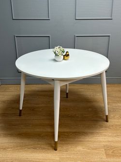 Стол KENNER K1000 венге/стекло крем