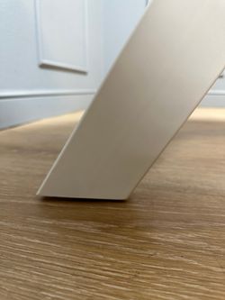 Стол KENNER RL1100 белый/стекло белое сатин