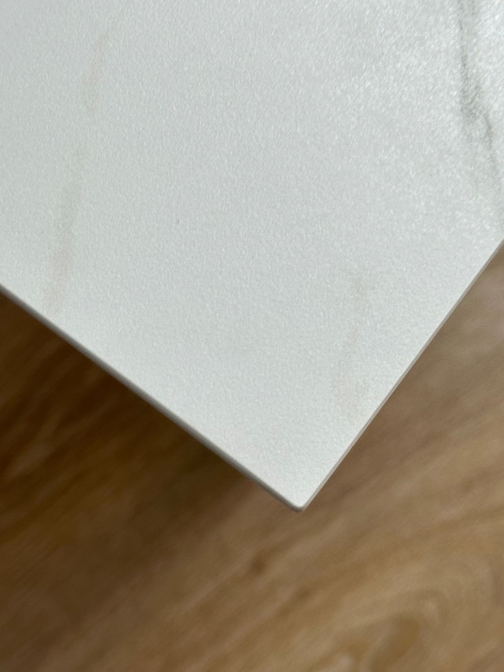 Стол KENNER BL1300 белый/керамика мрамор белый