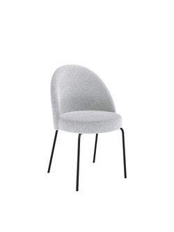 Стул KENNER 176SD черный/серебристый