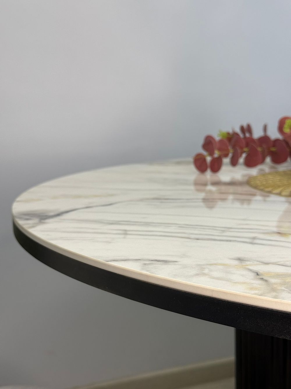 Стол KENNER LD1000 черный/керамика гранит арктический глянец