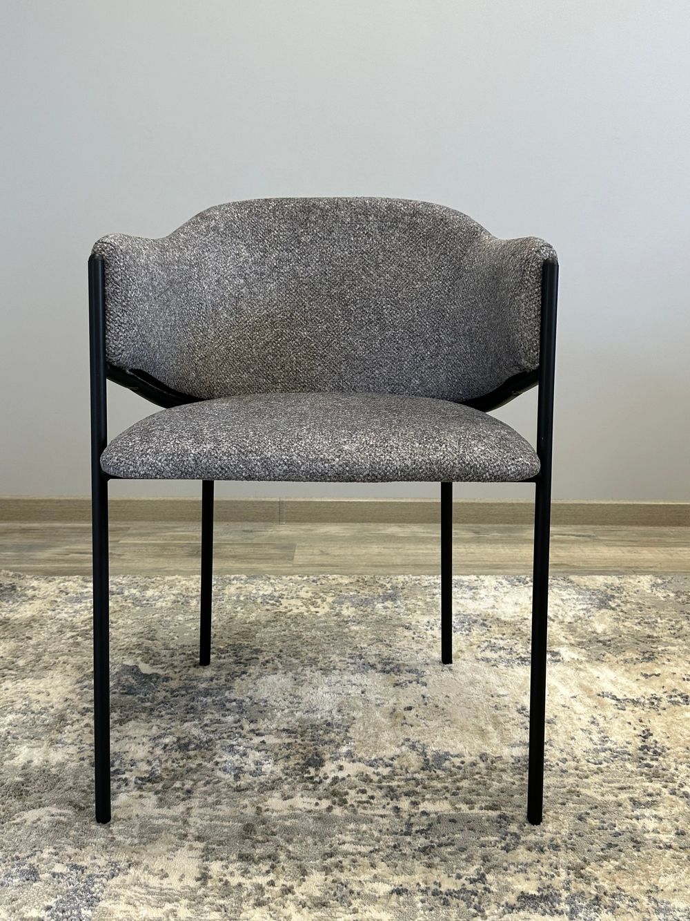 Комплект стульев 2шт KENNER 308SD черный/серый