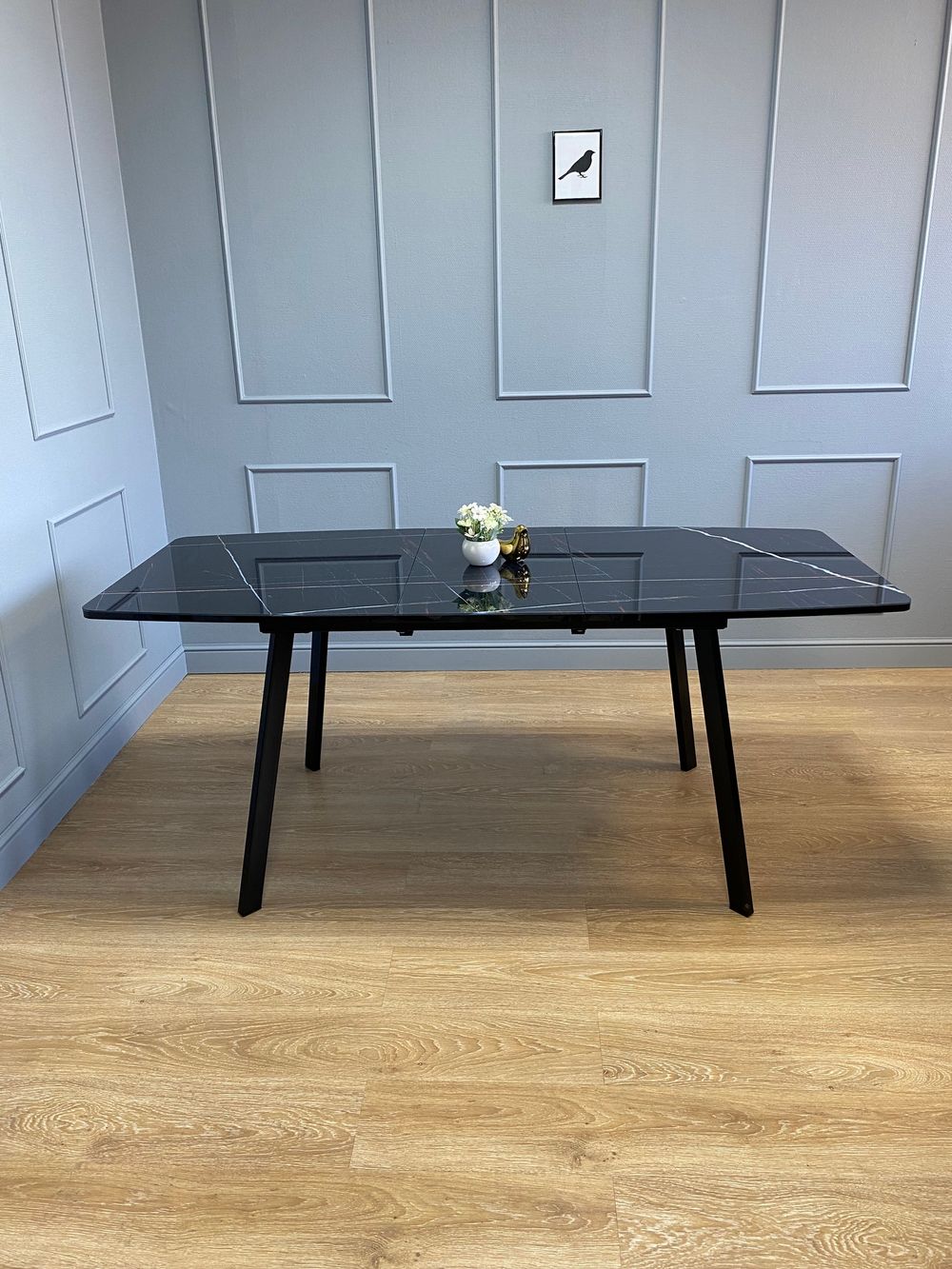 Стол KENNER AA1400 черный/керамика черная