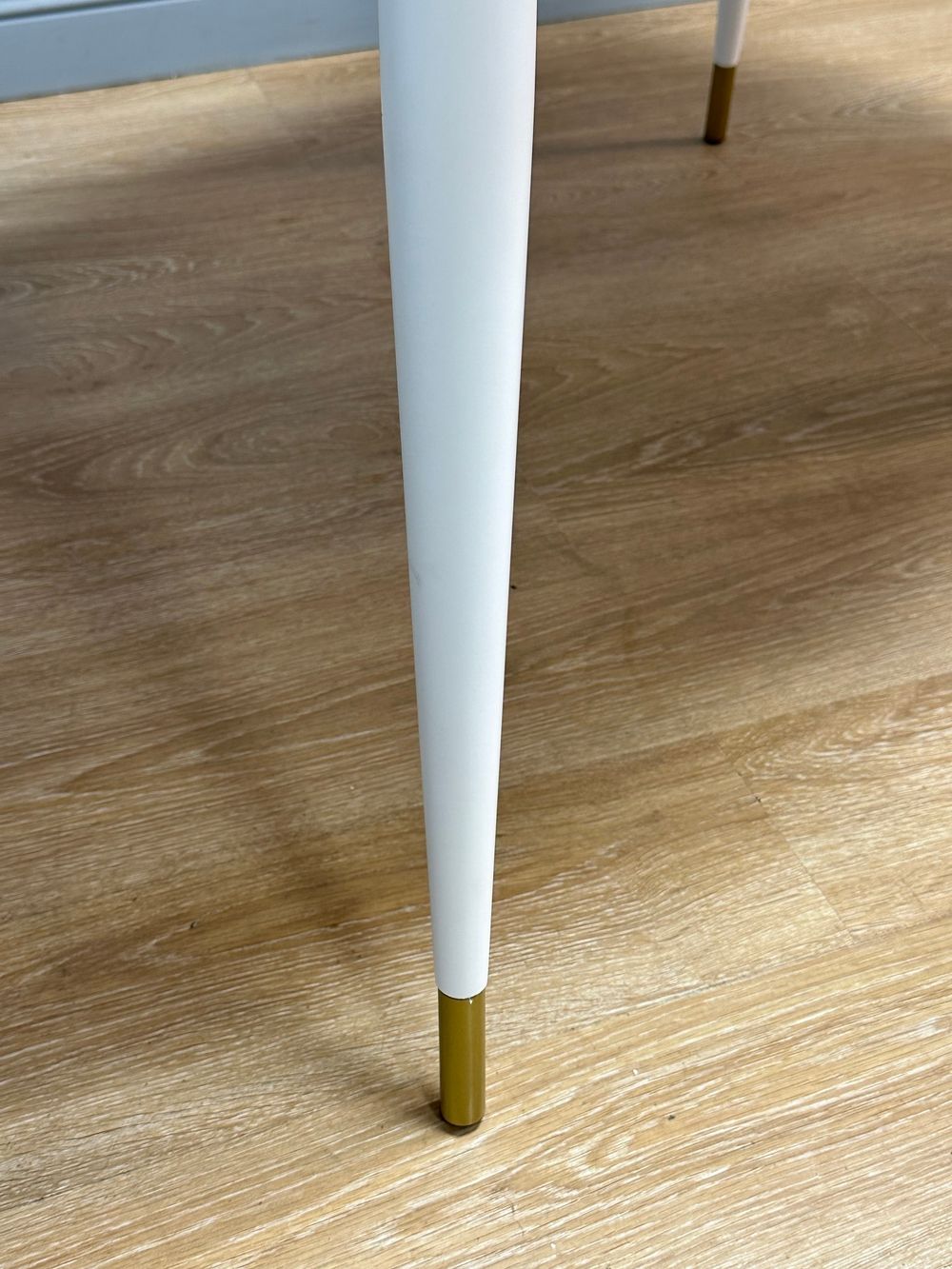 Стол KENNER K1200 белый/стекло белое сатин