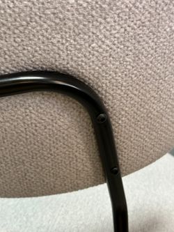 Комплект стульев 2шт KENNER 302SD черный/серебристый микробукле