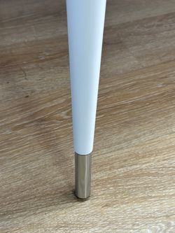 Стол KENNER K1100 белый/стекло белое