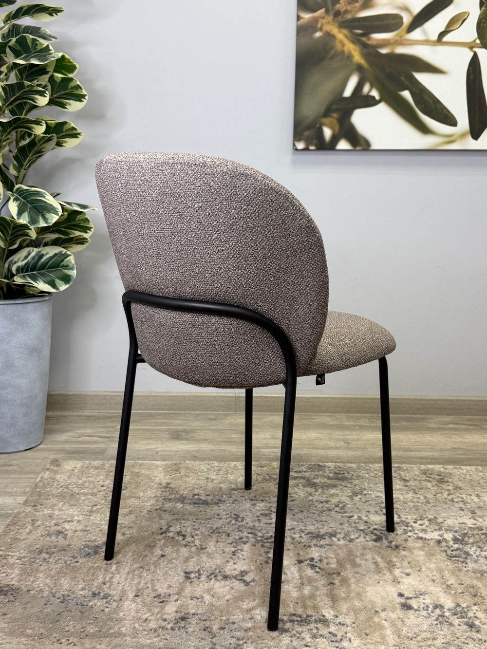 Стул KENNER 307SD черный/капучино