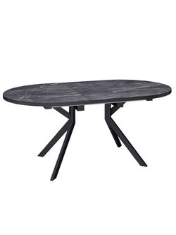 Стол KENNER DO1300 черный/керамика черная