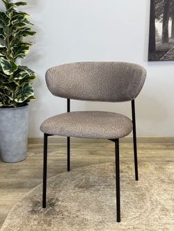 Стул KENNER 309SD черный/микробукле капучино