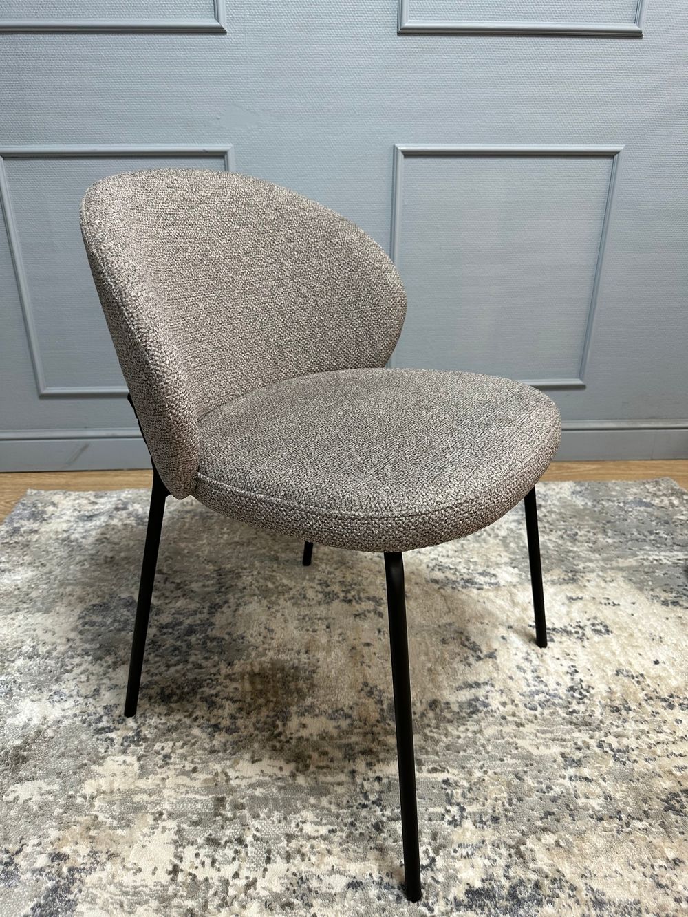 Комплект стульев 2шт KENNER 304SD черный/капучино микробукле