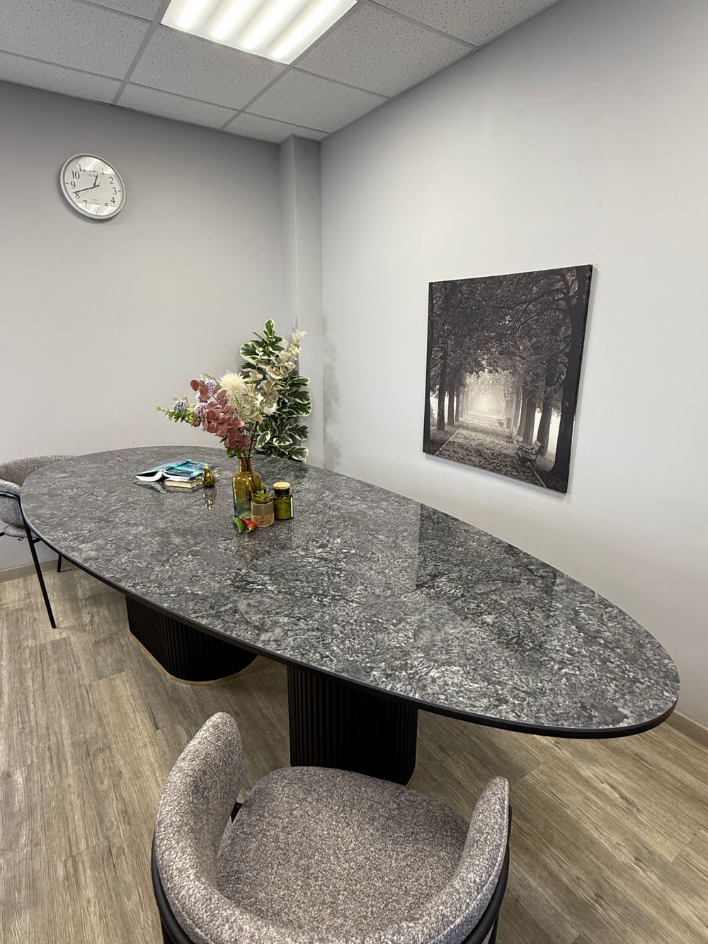 Стол Kenner LD2800, черный/керамика STARRY SKY BLACK