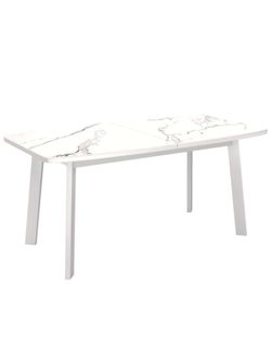 Стол KENNER AA1400 белый/керамика белая