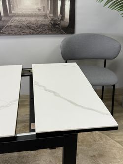 Стол KENNER LK1000 черный/керамика NEW ARMANI GRAY