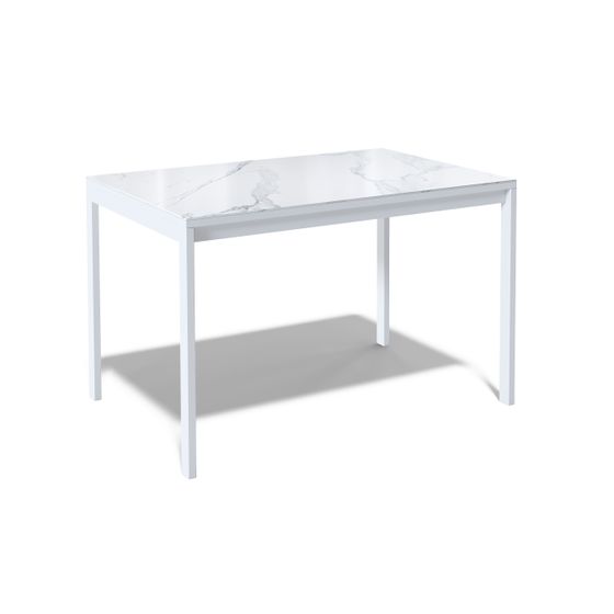 Стол KENNER LK1200 белый/керамика GLORIA WHITE
