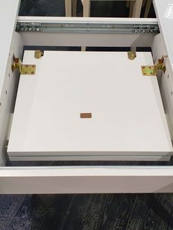 Стол KENNER K1250 белый/стекло белое глянец