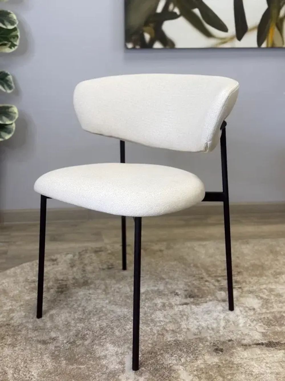 Стул KENNER 309SD черный/жемчуг