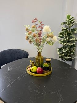 Стол Kenner R1000, черный/керамика SHAKESPEARE BLACK арт.170106