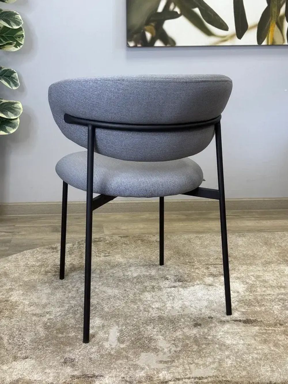 Стул KENNER 309SD черный/серый