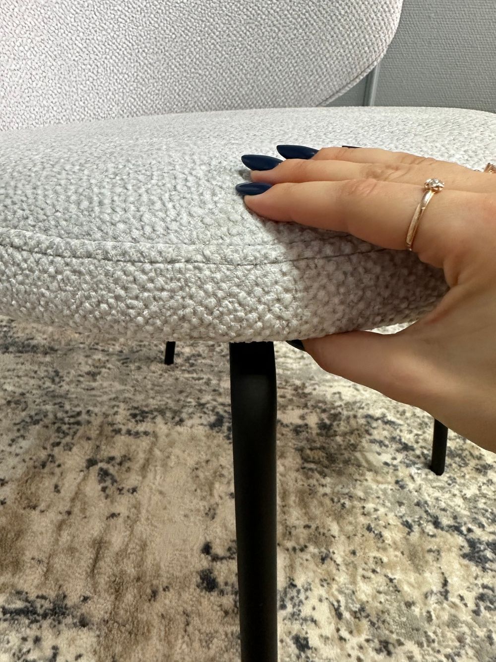 Комплект стульев 2шт KENNER 305SD черный/серебристый микробукле