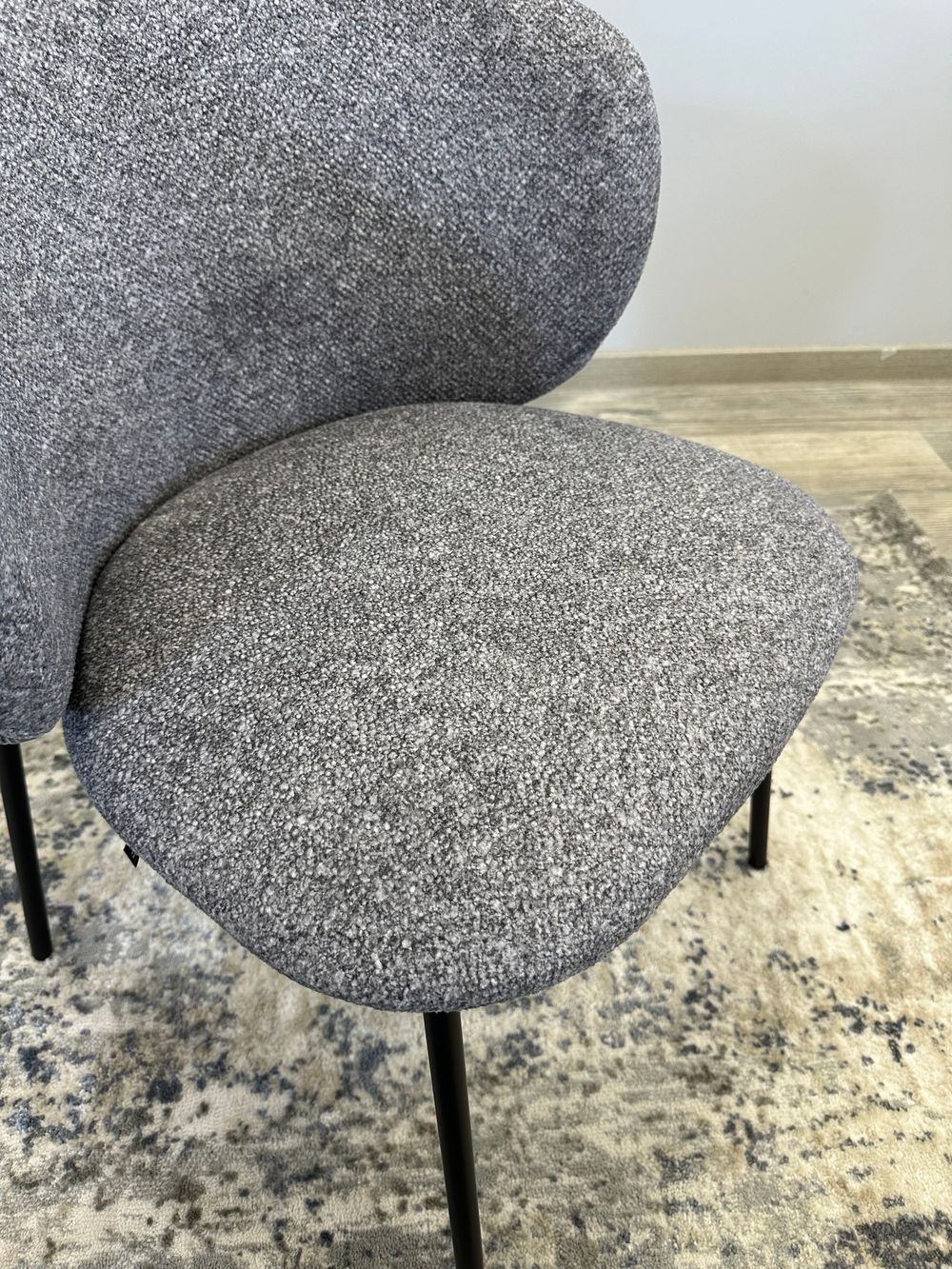 Комплект стульев 2шт KENNER 306SD черный/серый