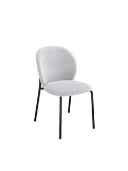 Стул KENNER 307SD черный/серебристый