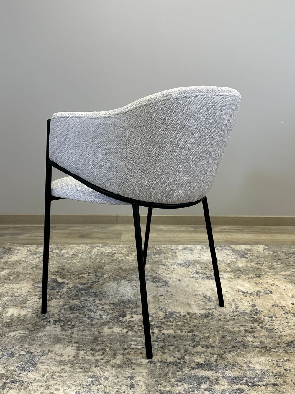 Комплект стульев 2шт KENNER 308SD черный/серебристый