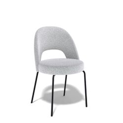 Стул KENNER 179SD черный/серебристый