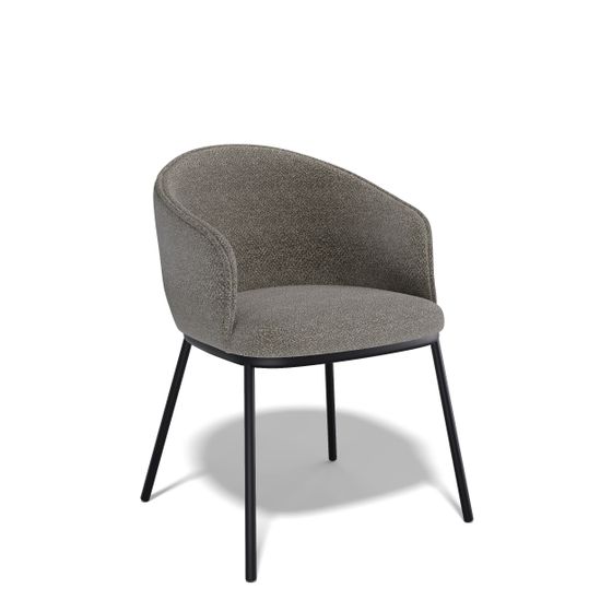 Стул KENNER 313SD черный/какао