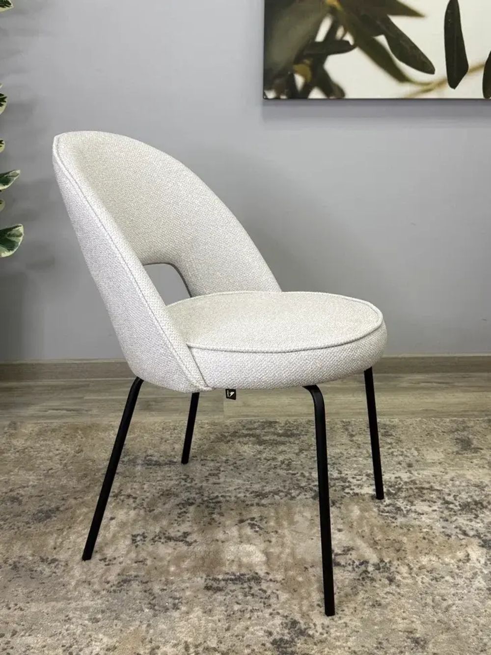 Стул KENNER 179SD черный/серебристый