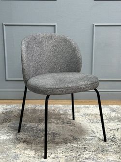 Комплект стульев 2шт KENNER 304SD черный/серый микробукле