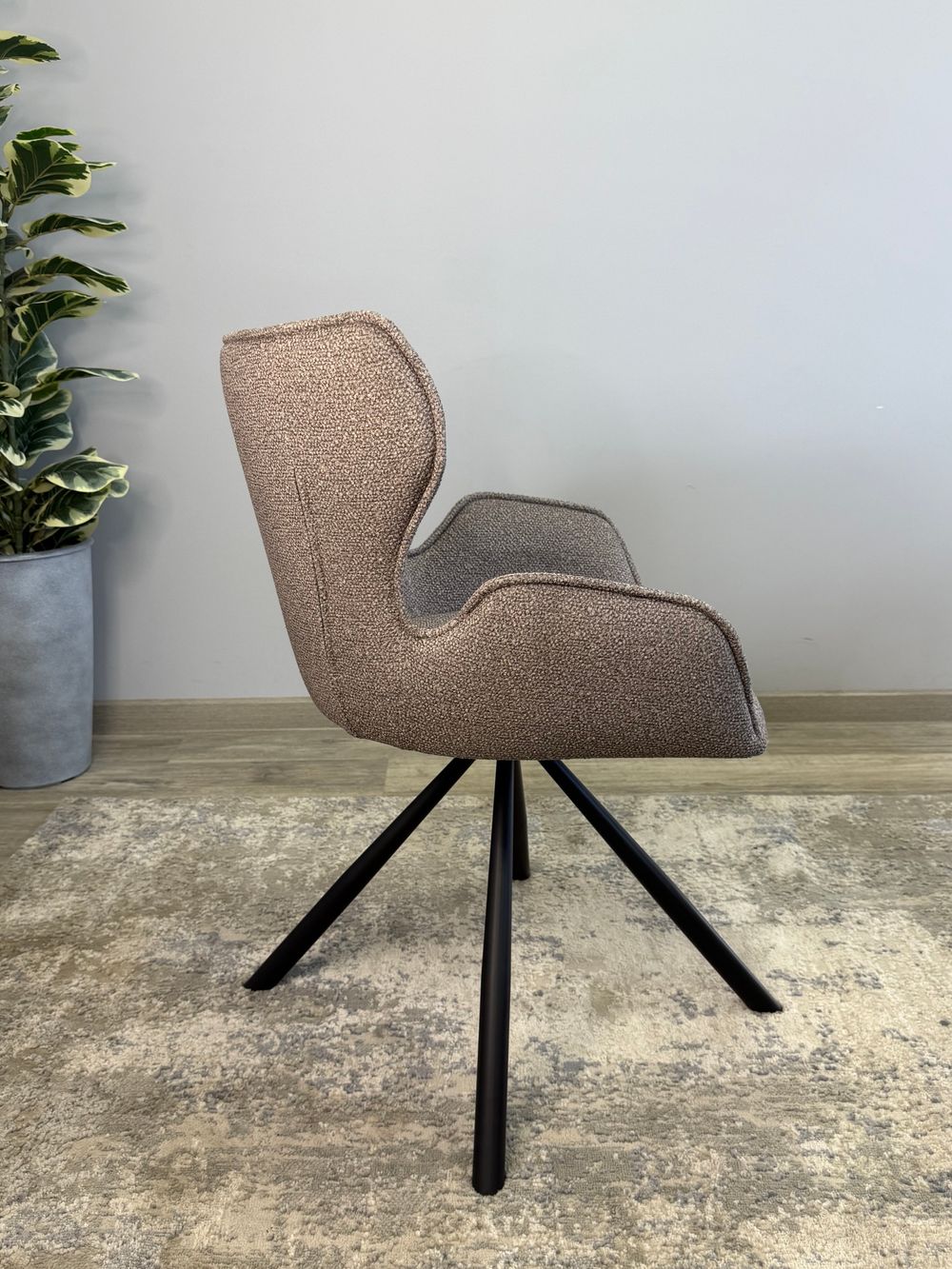 Стул KENNER 311SD черный/капучино