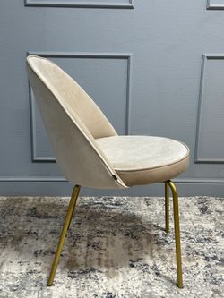 Стул KENNER 176SDs золотой/капучино