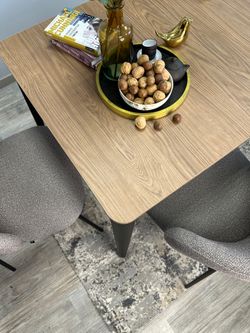 Стол KENNER KS1200 черный/дуб коричневый