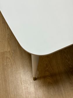 Стол KENNER 1200K белый/стекло белое глянец