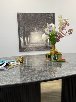 Стол Kenner LD2800, черный/керамика STARRY SKY BLACK