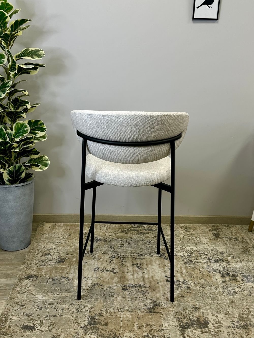 Стул KENNER 309SD ПБ черный/серебристый