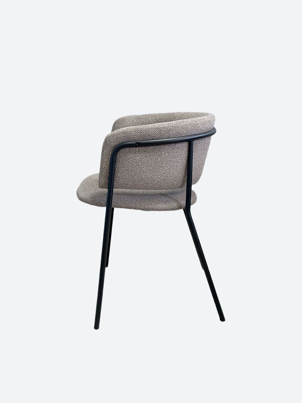 Комплект стульев 2шт KENNER 303SD черный/микробукле капучино