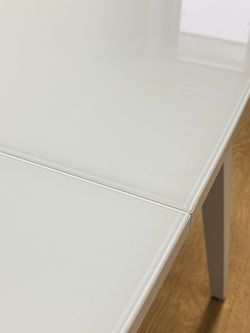 Стол KENNER 1200M белый/стекло белое глянец