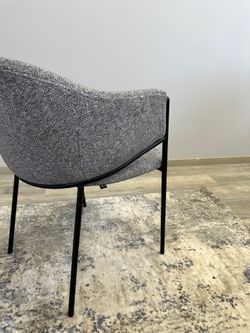 Стул KENNER 308SD черный/серый