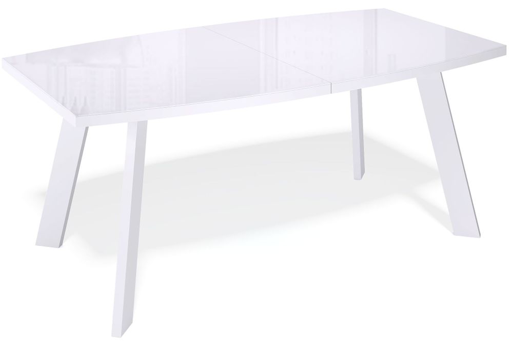 Стол KENNER SL1600s белый/стекло белое сатин