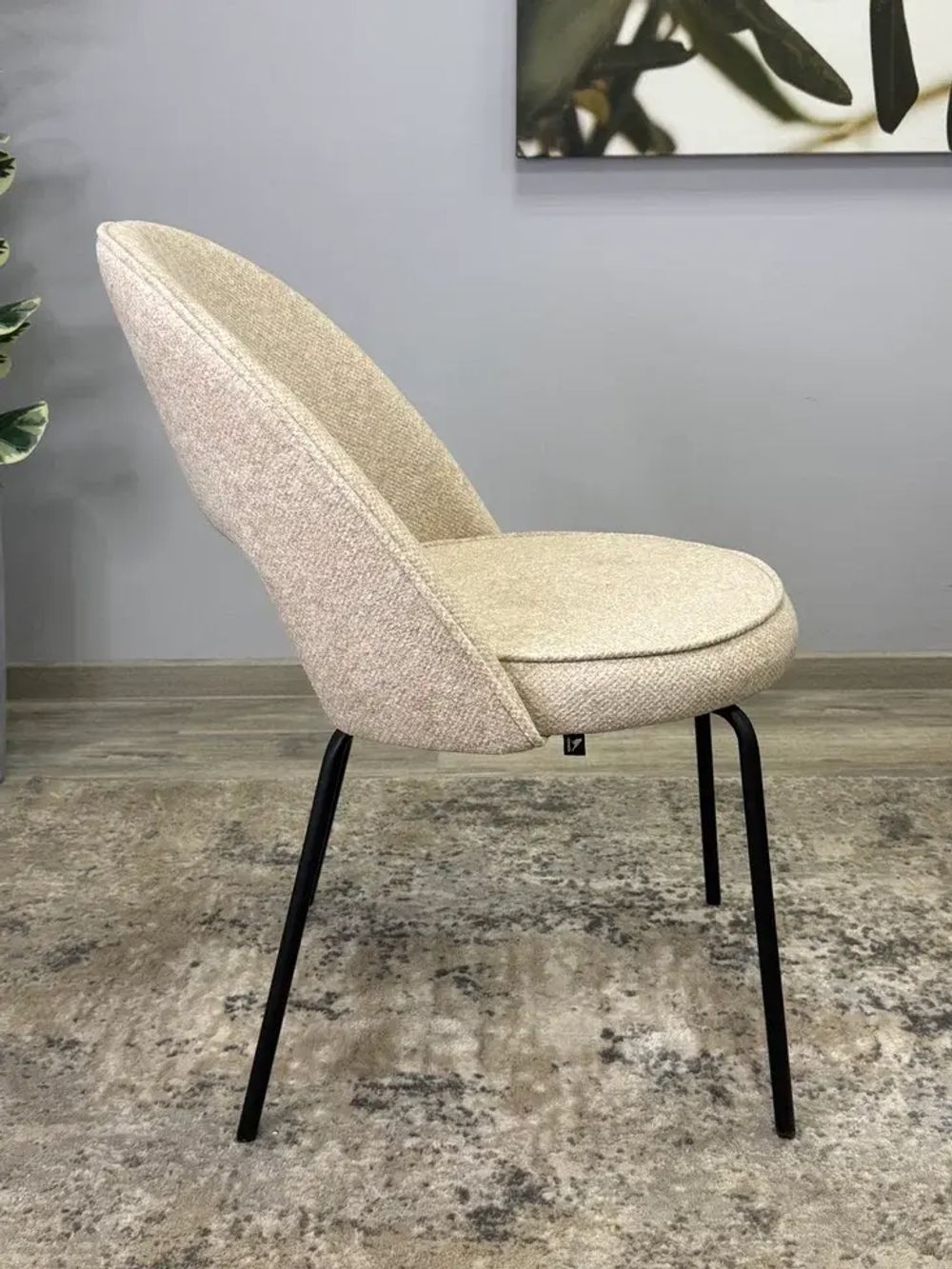 Стул KENNER 179SD черный/бежевый