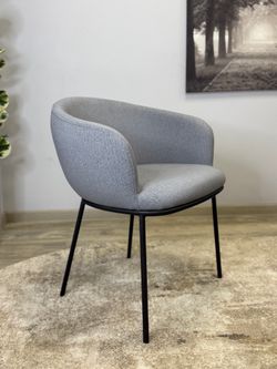 Стул KENNER 313SD черный/серый