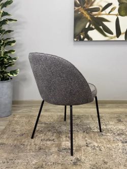 Стул KENNER 176SD черный/серый