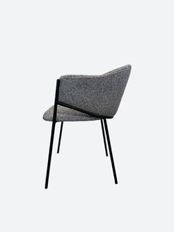 Комплект стульев 2шт KENNER 308SD черный/серый