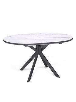 Стол KENNER DO1300 черный/керамика белая