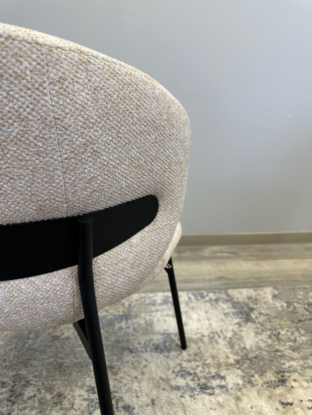 Комплект стульев 2шт KENNER 306SD черный/бежевый