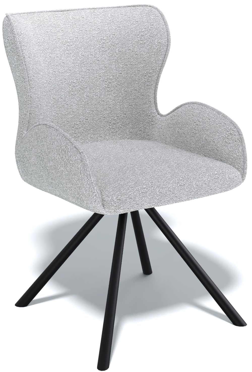 Стул Kenner 311SD черный/ткань O01