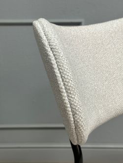 Комплект стульев 2шт KENNER 302SD черный/серебристый микробукле