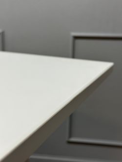 Стол KENNER SL1600 белый/стекло белое сатин